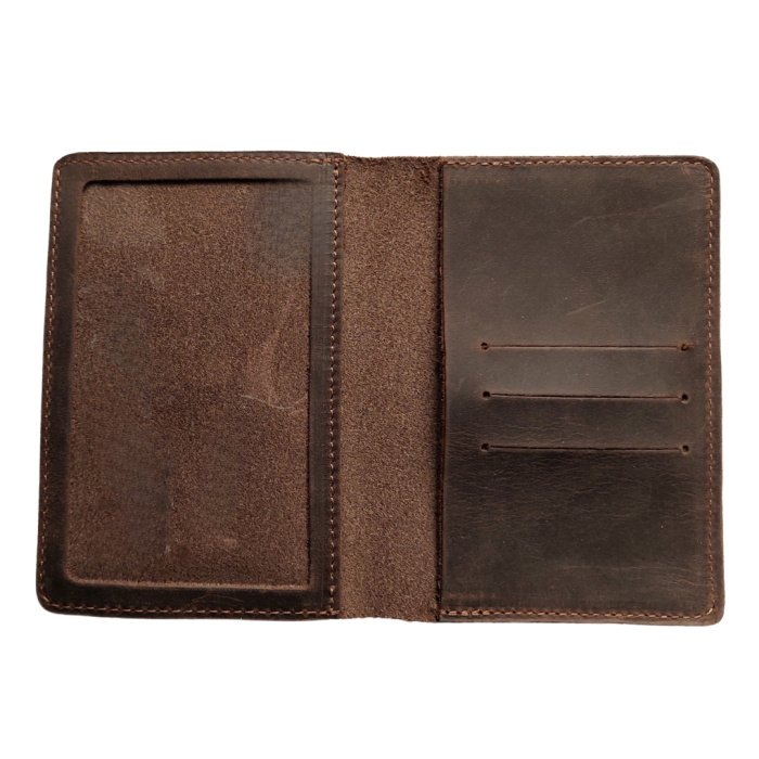 Etui RAM brązowe na Legitymację - 2Wolfs